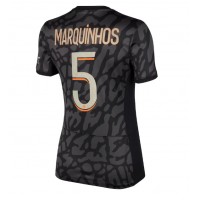 Koszulka piłkarska Paris Saint-Germain Marquinhos #5 Strój Trzeci dla kobiety 2023-24 tanio Krótki Rękaw